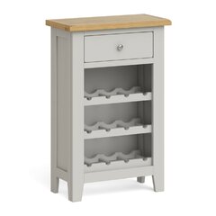 Grey wine rack discount unit